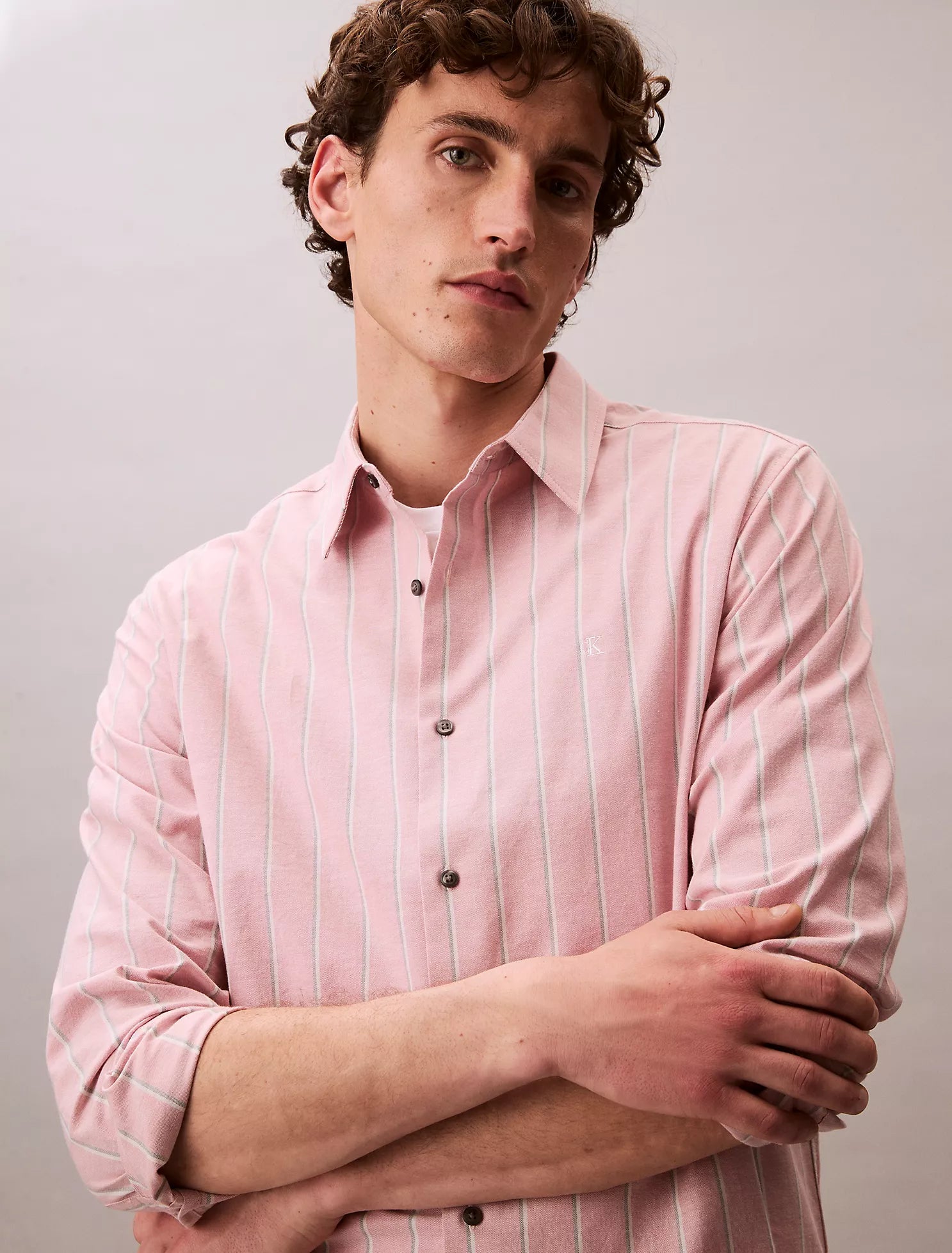 Stripe Oxford Classic Button-Down Shirt