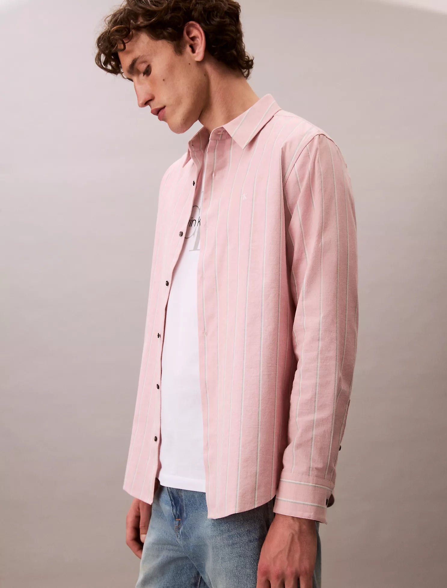 Stripe Oxford Classic Button-Down Shirt