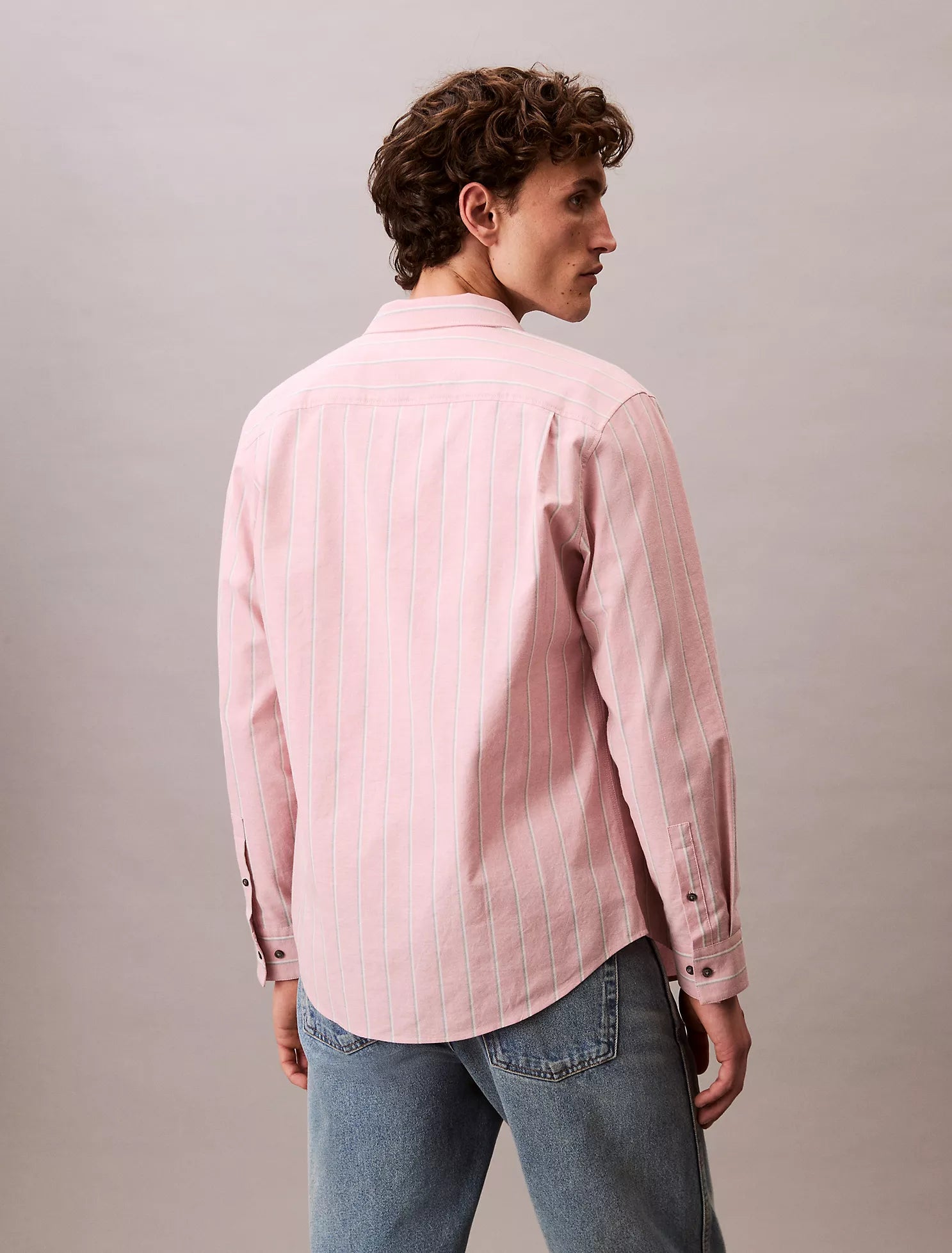 Stripe Oxford Classic Button-Down Shirt