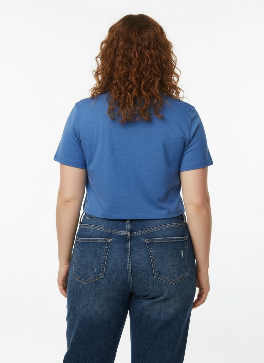 Women’s Cropped Crewneck T-Shirt