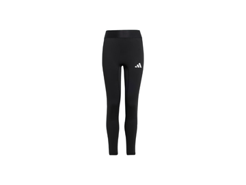 Black Adidas leggings on a white background