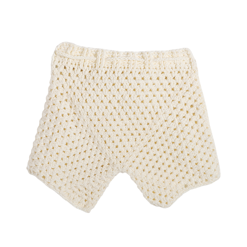 Handmade Trico Knitted Women Top & Shorts