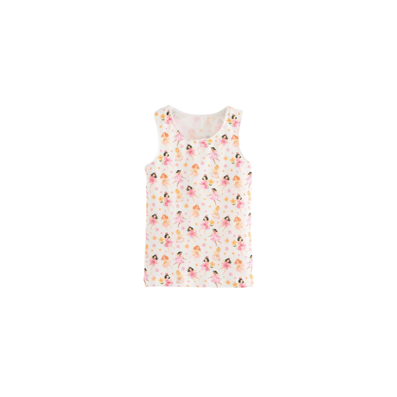 Girls sleeveless undershirts -Pack Of 3