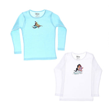 Aladdin Boys  Long Sleeve Undershirt-Pack Of 2