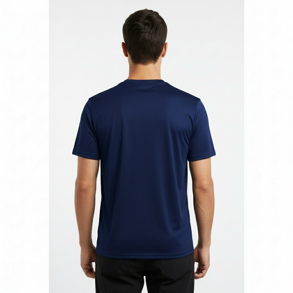 Champion Men T-Shirt-Back View Navy