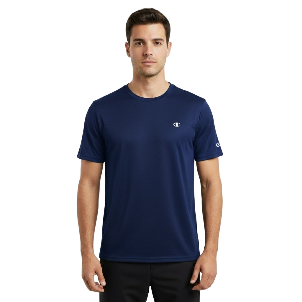 Champion Men T-Shirt-Navy