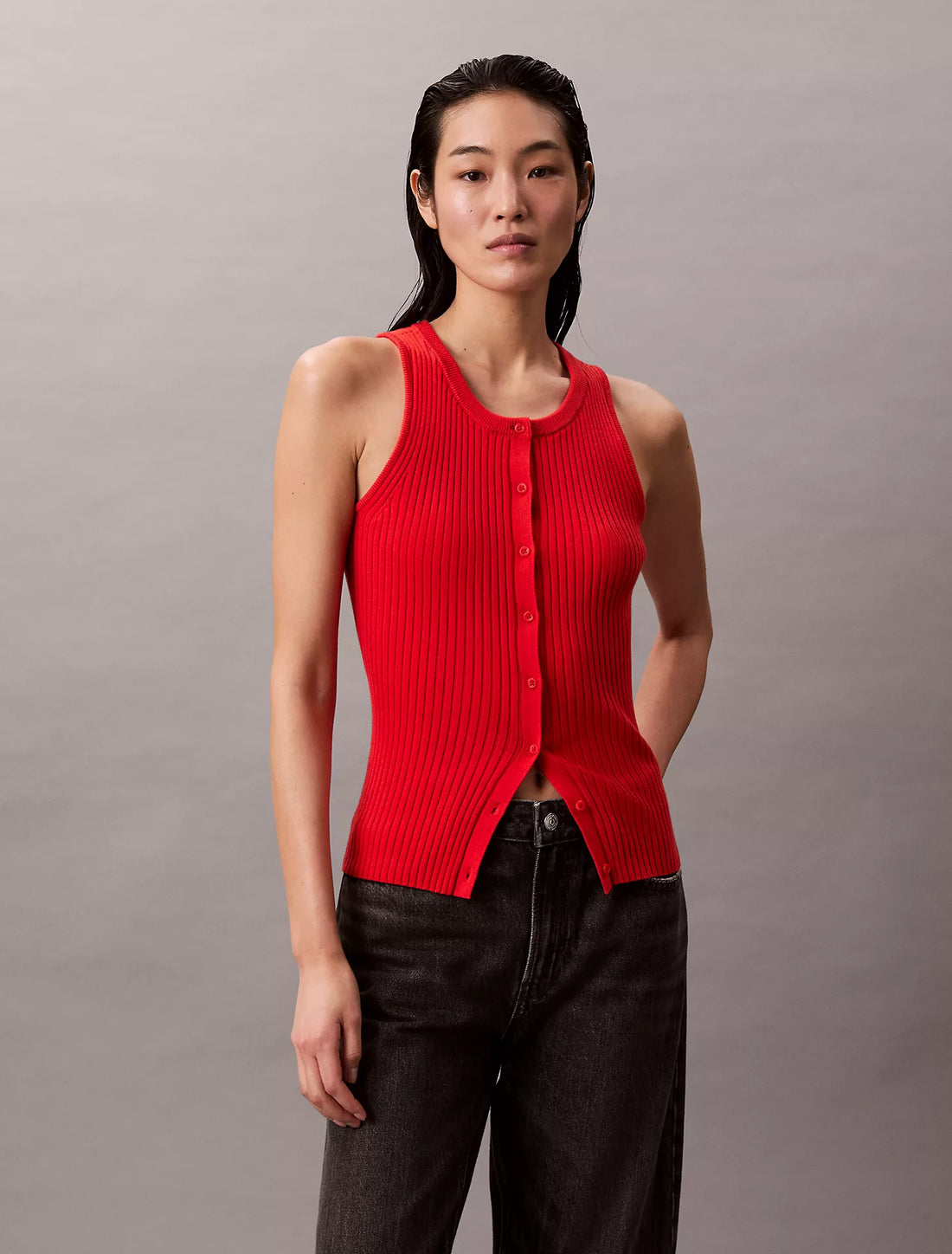 Women’s Ribbed Tank Top
