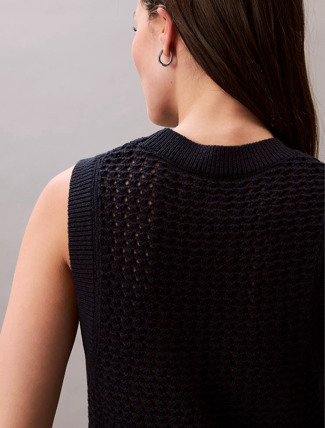  Women’s Open Weave Cotton Tank Top