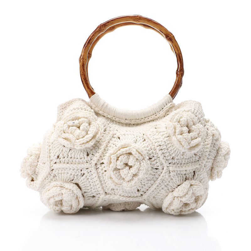 Handmade Trico Knitted Women Bag