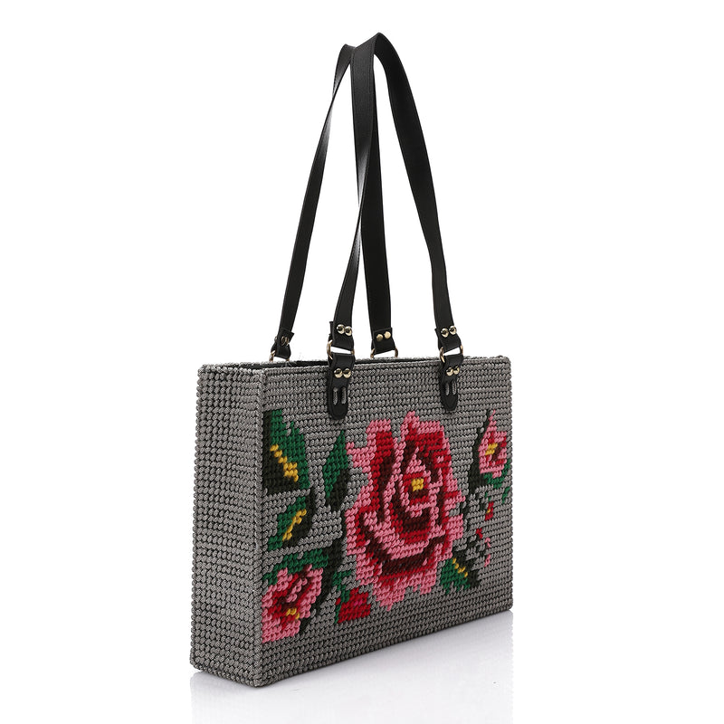 Handmade Trico Knitted Women Bag