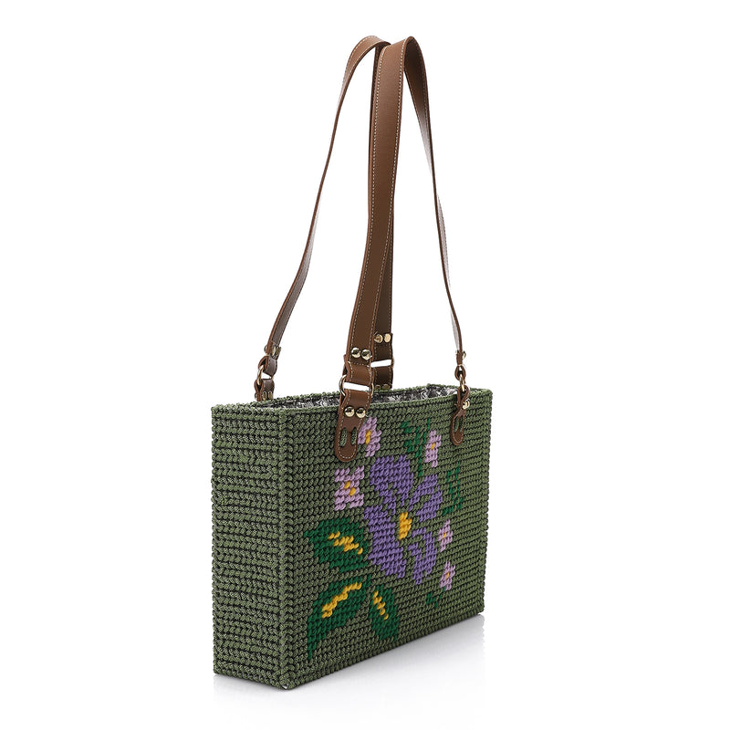 Handmade Trico Knitted Women Bag