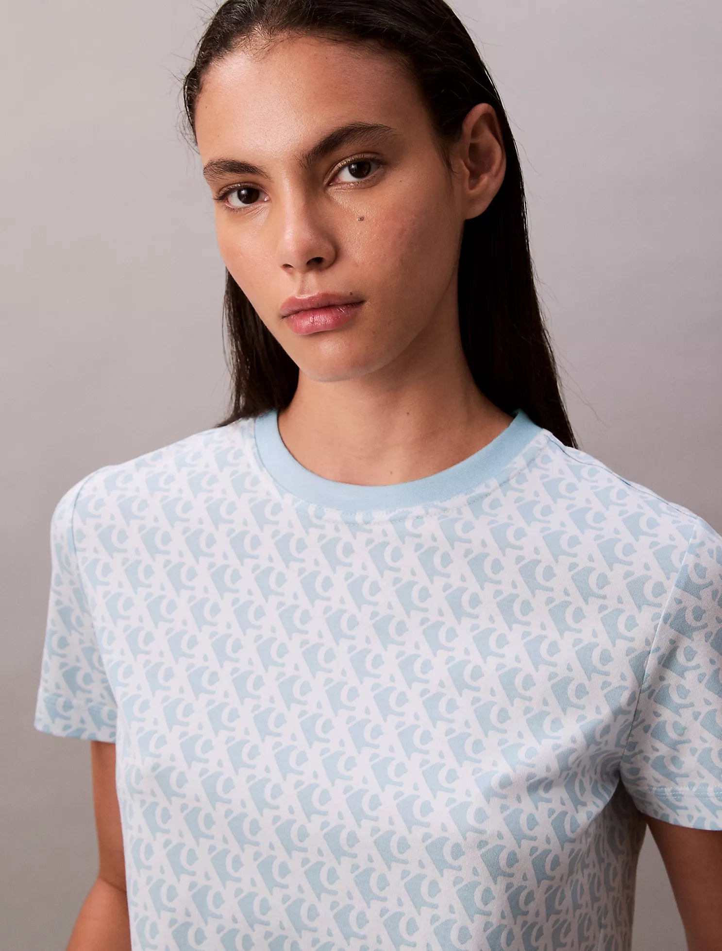 Designer-Inspired Monogram Logo Tee
