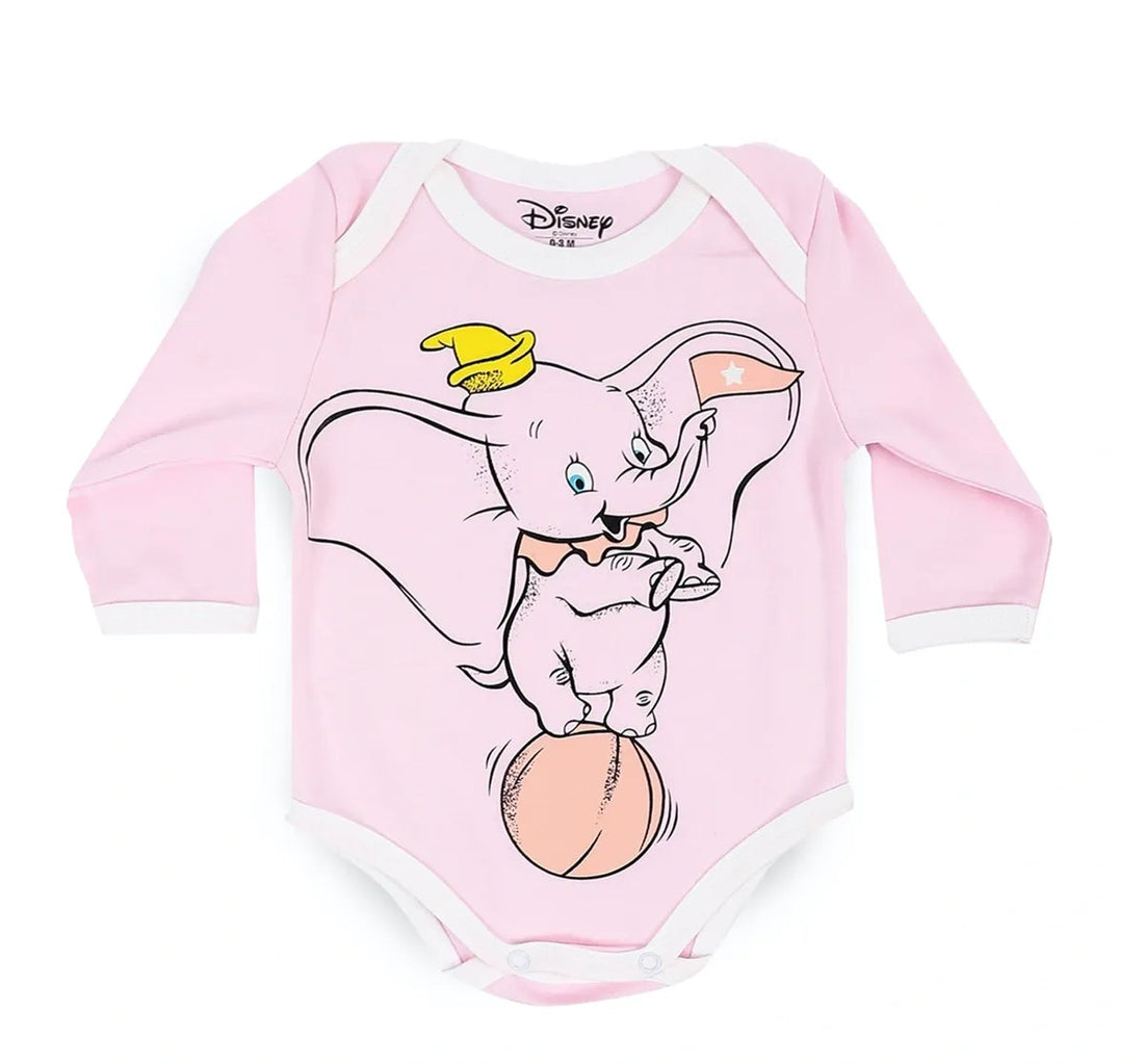 Dumbo Long Sleeve Babysuit