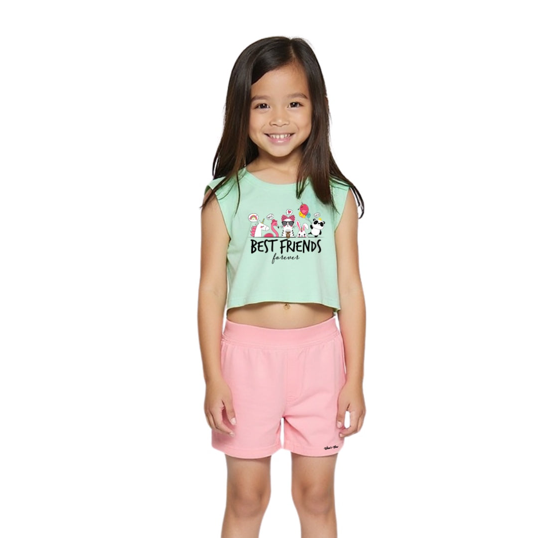 Girls Crop Top