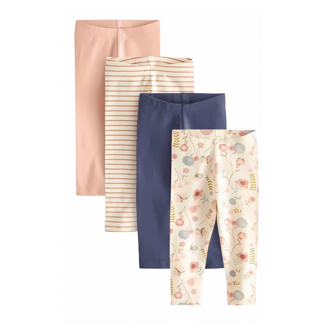 Girls Leggings-Pack of 4