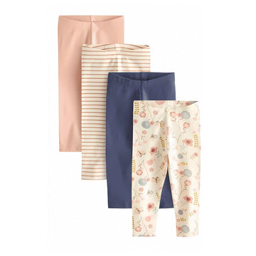 Girls Leggings-Pack of 4