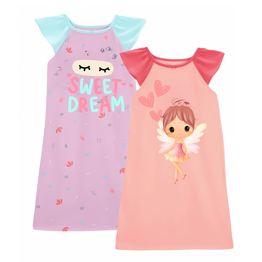 Girls Night Gown-Pack of 2