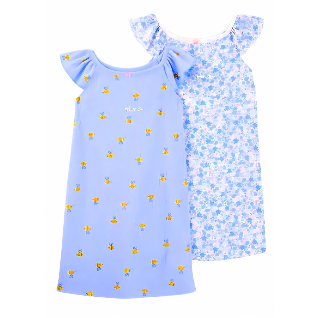 Girls Night Gown-Pack of 2