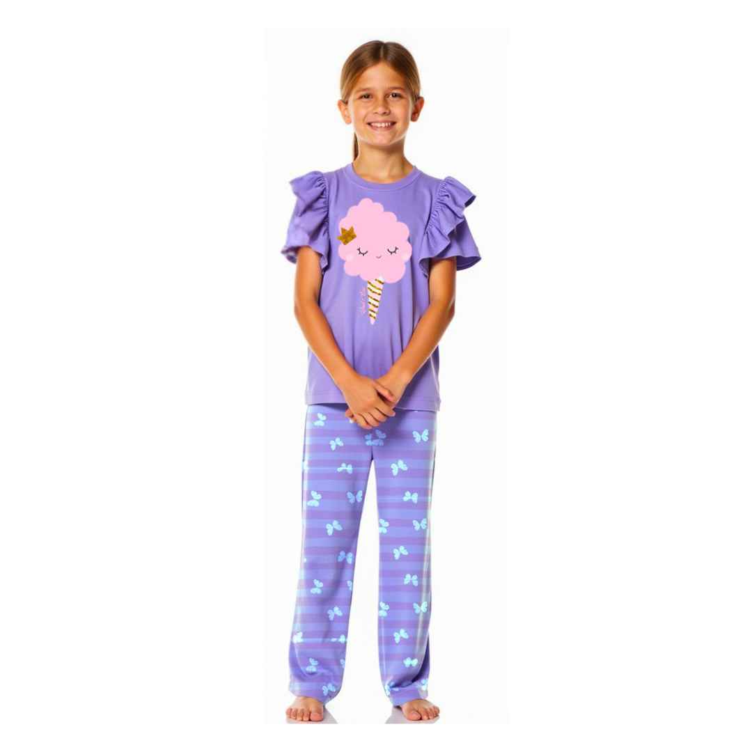 Girls Short Sleeve & Pajama Set