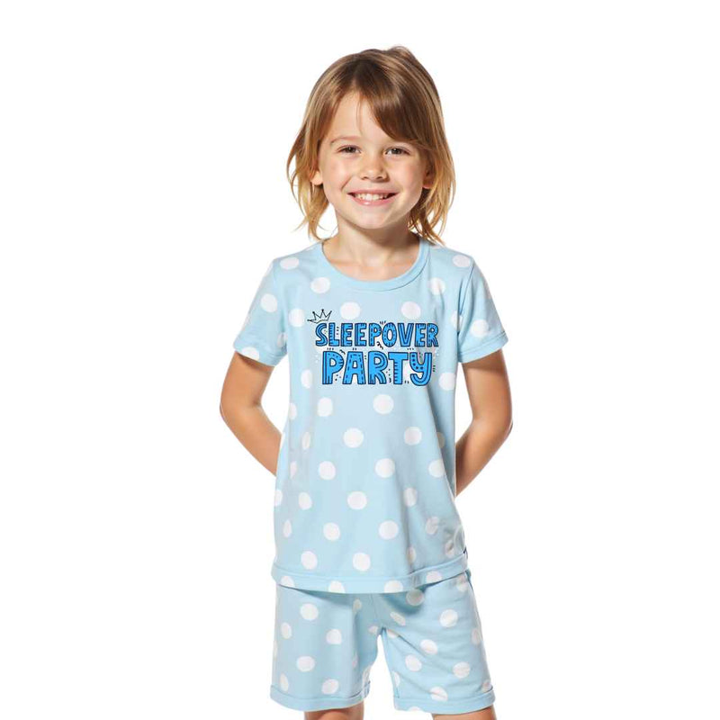 Girls Short Sleeve & Shorts Pajama Set