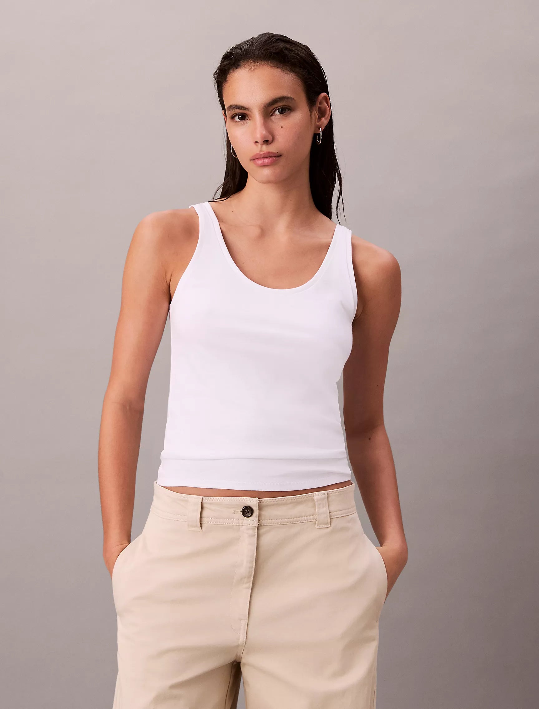 Lightweight Cotton Tank Top for Women
