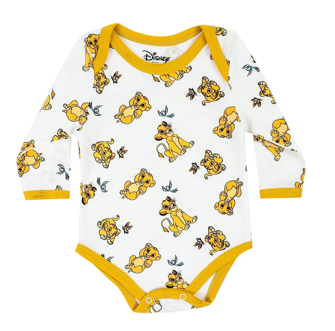 Lion King Long Sleeve Babysuit