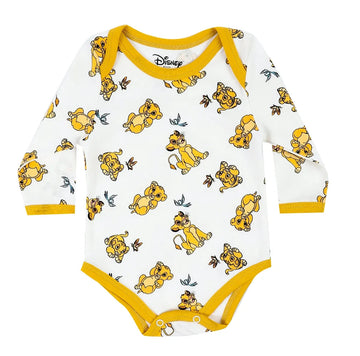 Lion King Long Sleeve Babysuit