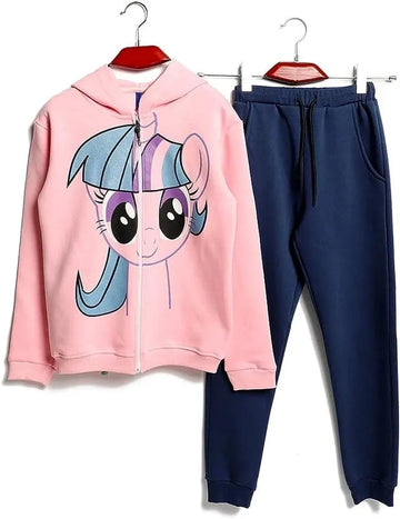 Little Pony Girls Jacket & Jogger Set