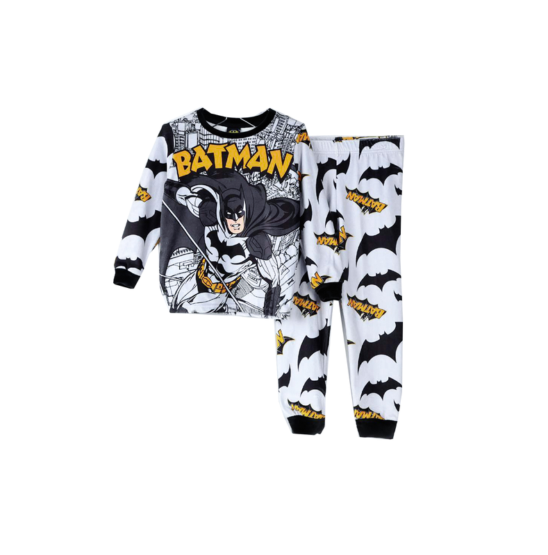 Batman Boys Long Sleeve & Pants Pajama Set