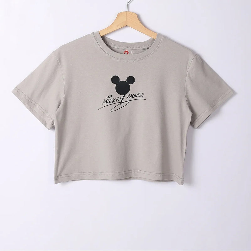 Mickey Mouse Women Crop Top