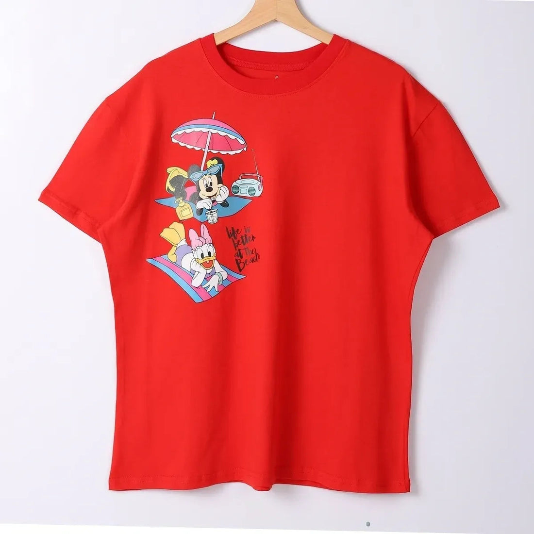Mickey Mouse  Women Short Sleeve Tee