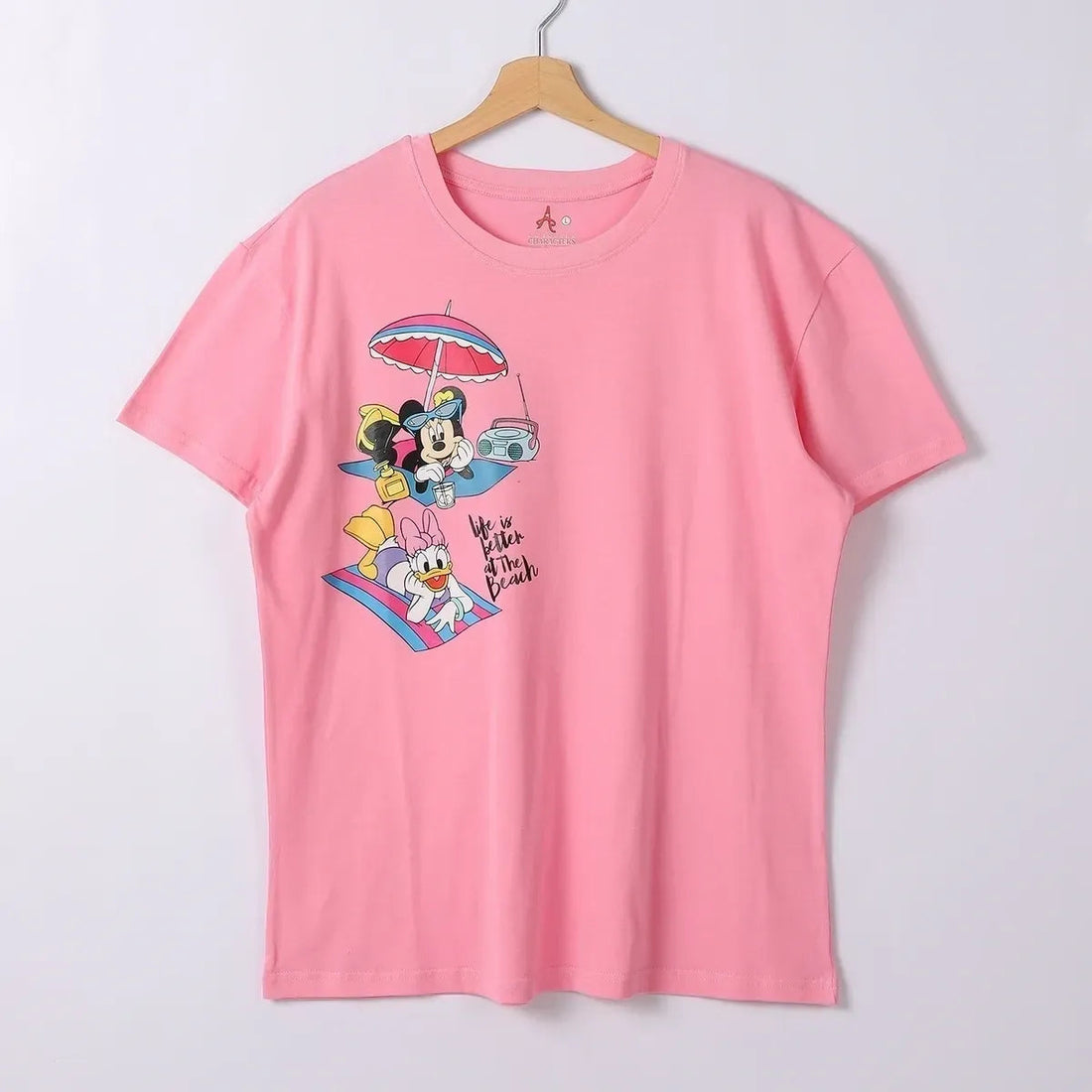 Mickey Mouse  Women Short Sleeve Tee