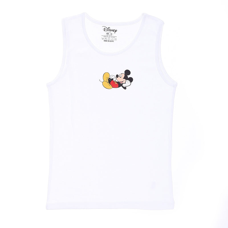Mickey Mouse Boys Tank Undershirt-Pack Of 2