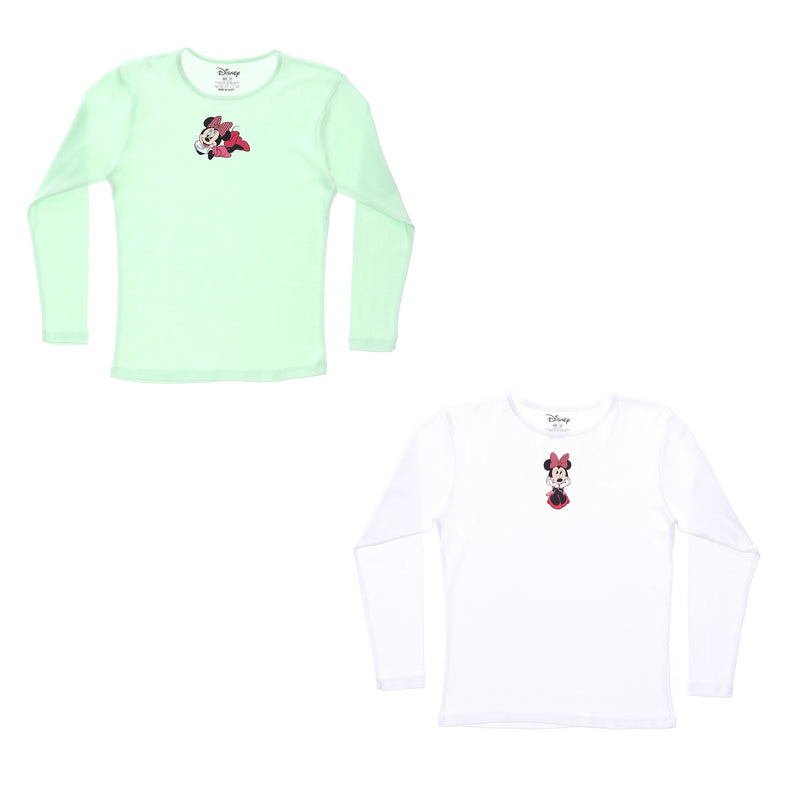 Minnie Mouse Boys Long Sleeve Undershirt-Pack Of 2