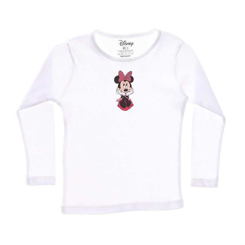 Minnie Mouse Boys Long Sleeve Undershirt-Pack Of 2