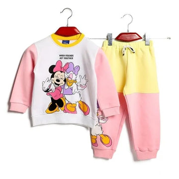 Conjunto de sudadera y jogger de Minnie Mouse para niños pequeños 