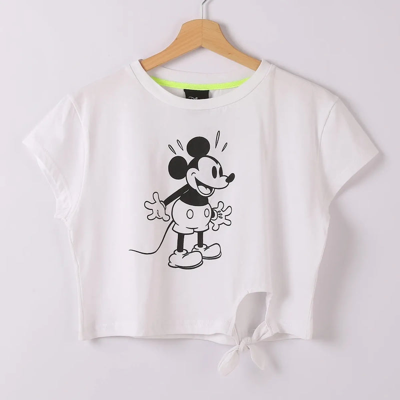Minnie Mouse Women Crop Top