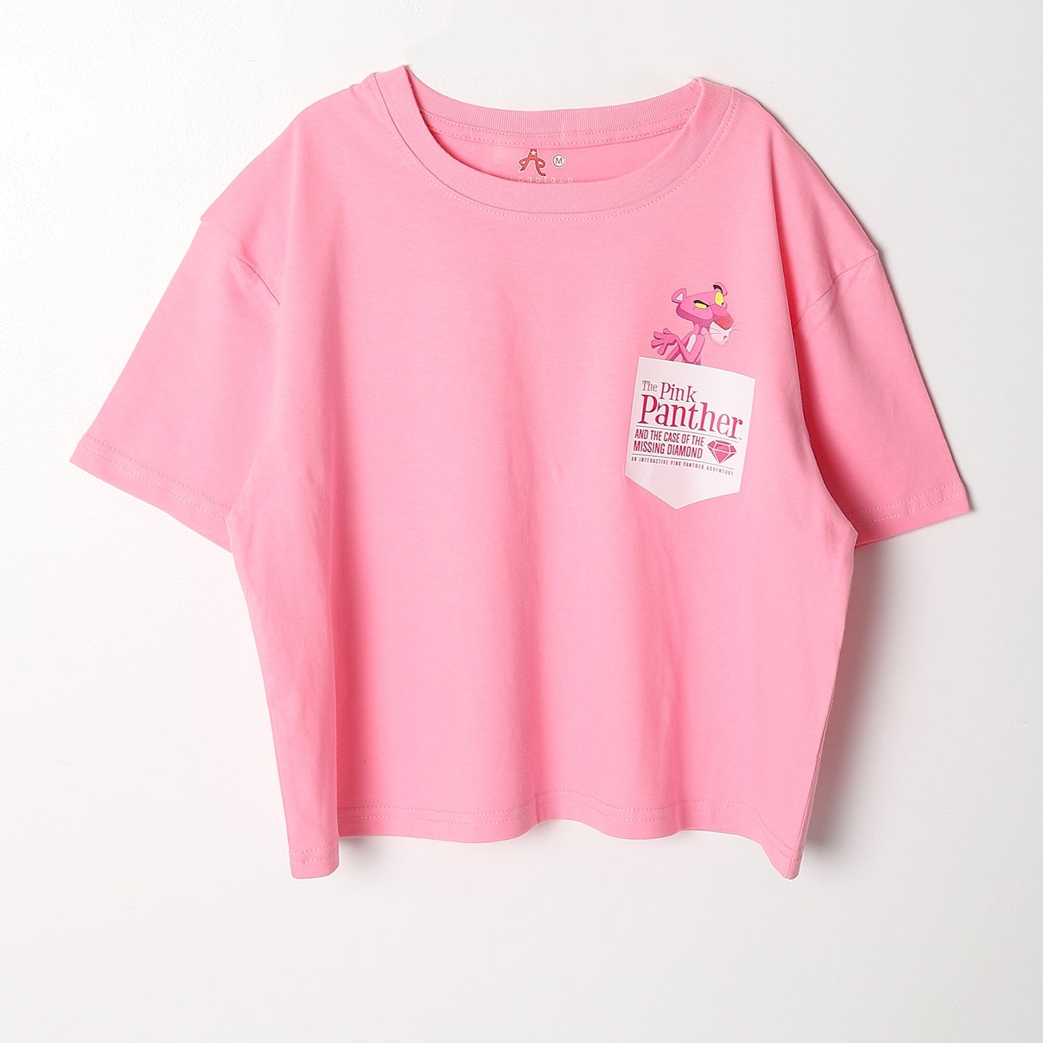 Pink Panther Women Crop Top