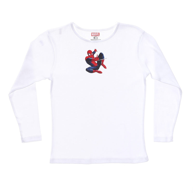 Spider-Man Boys Long Sleeve Undershirt-Pack Of 2