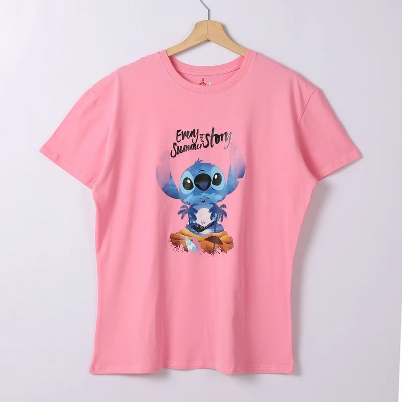 Stitch  Women Short Sleeve Tee
