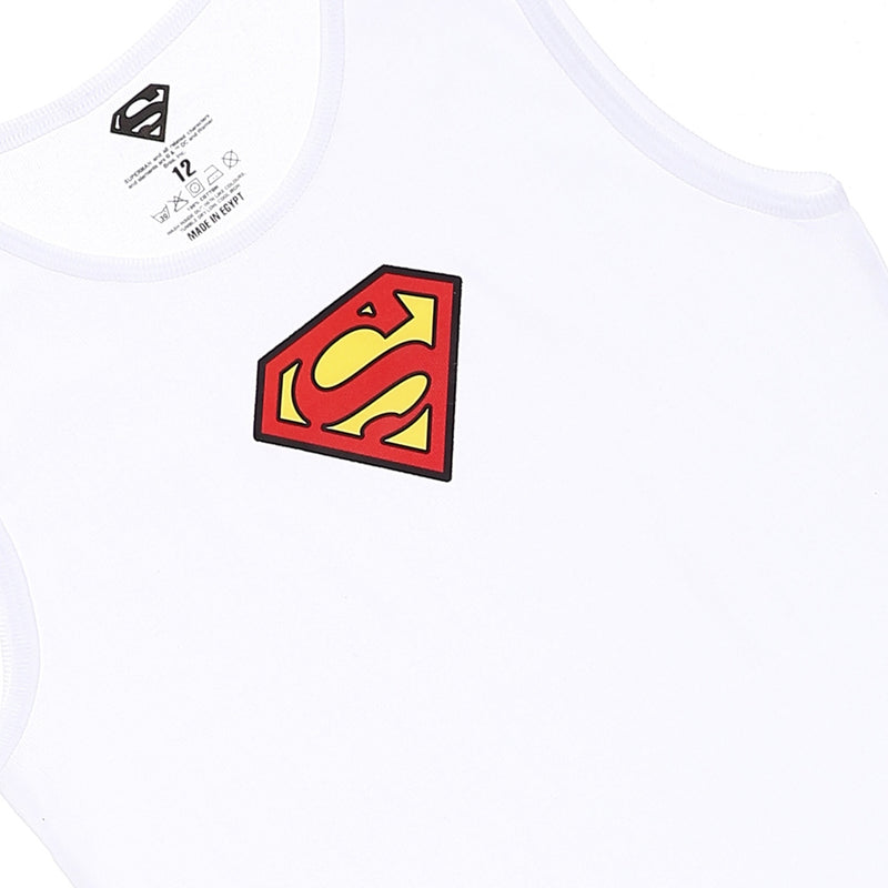 Superman Boys Tank Undershirt-Pack Of 2