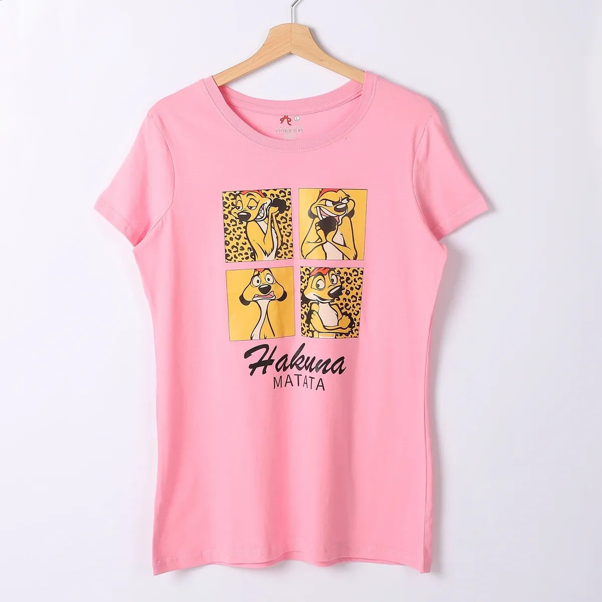 Timon & Pumba Women Short Sleeve Tee