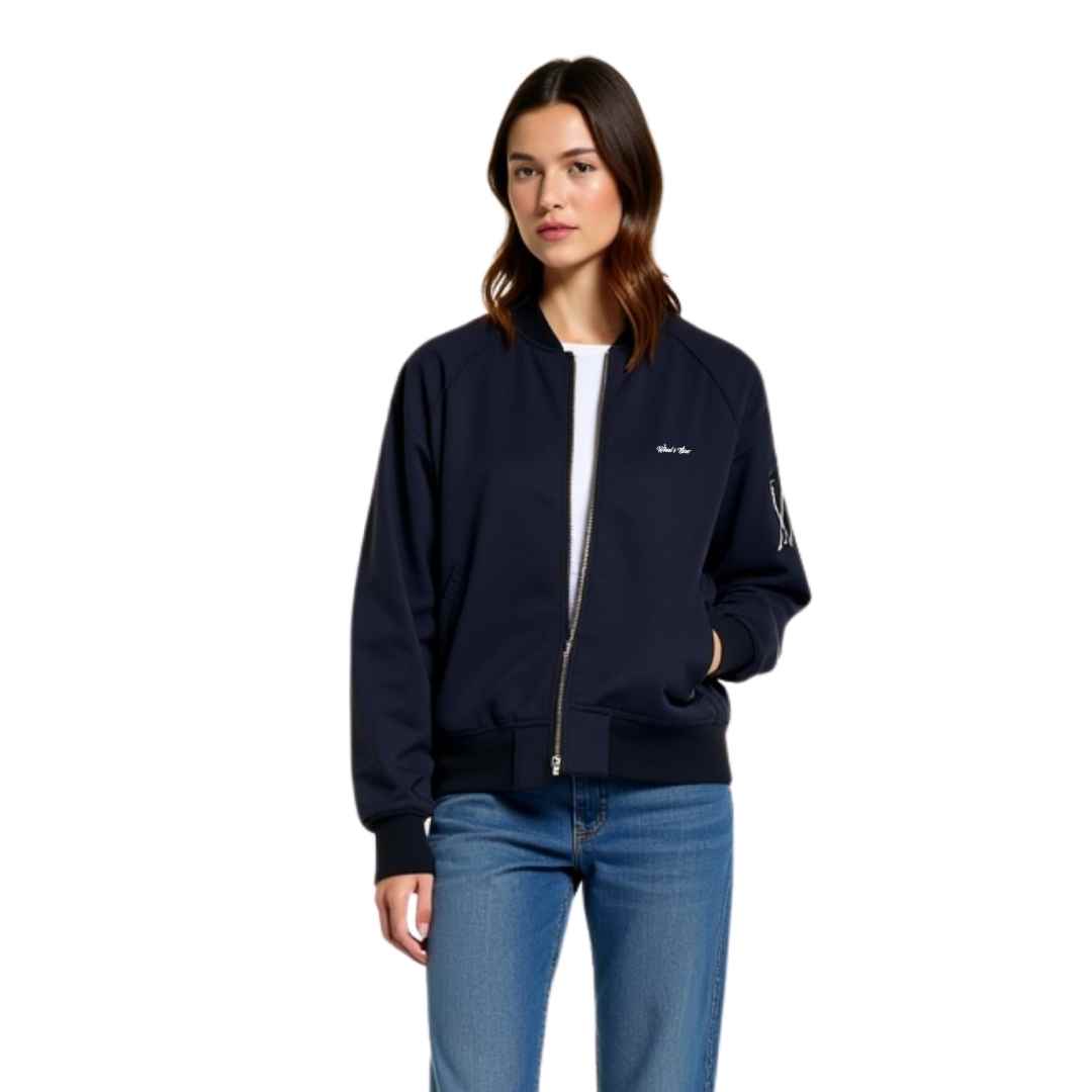 Women’s Zip-Up Bomber Jacket