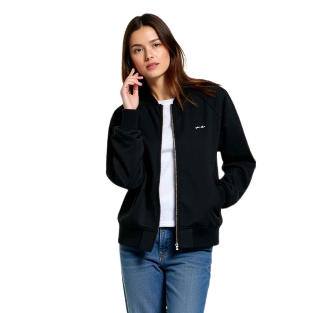 Women’s Zip-Up Bomber Jacket