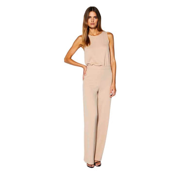 Women’s Sleeveless High-Neck Jumpsuit