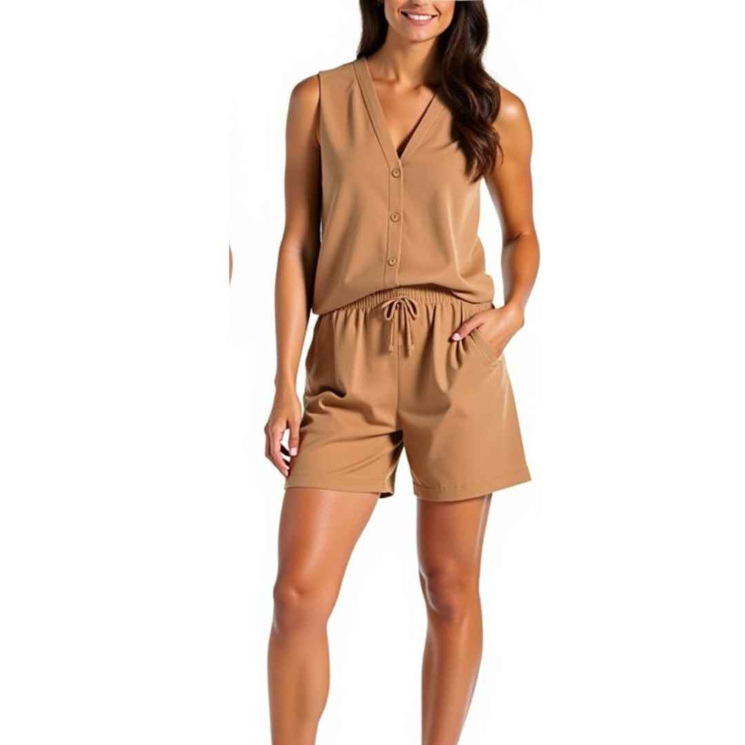 Women’s Sleeveless Summer Romper
