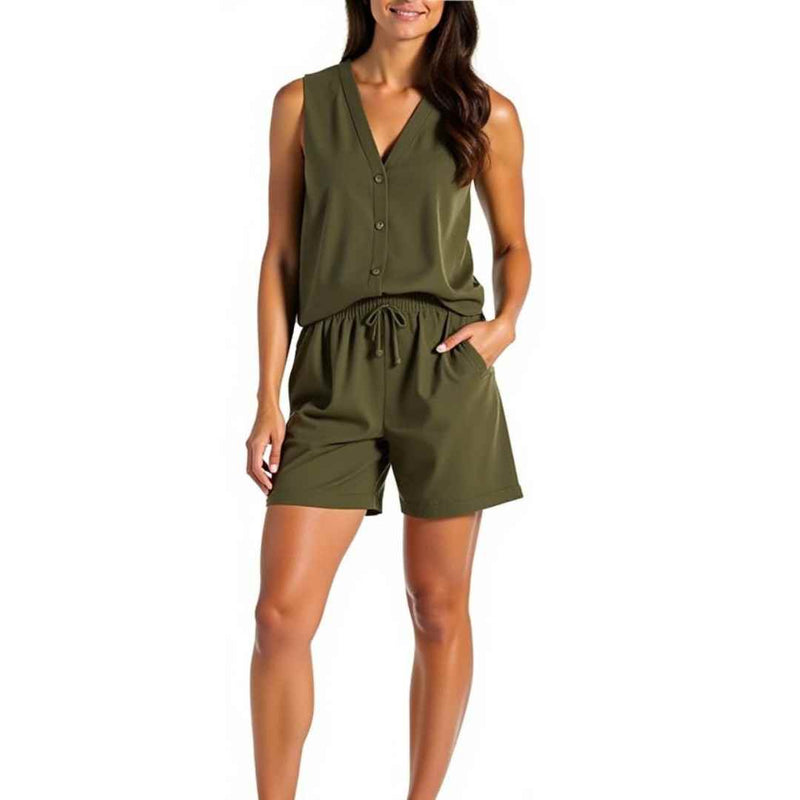 Women’s Sleeveless Summer Romper