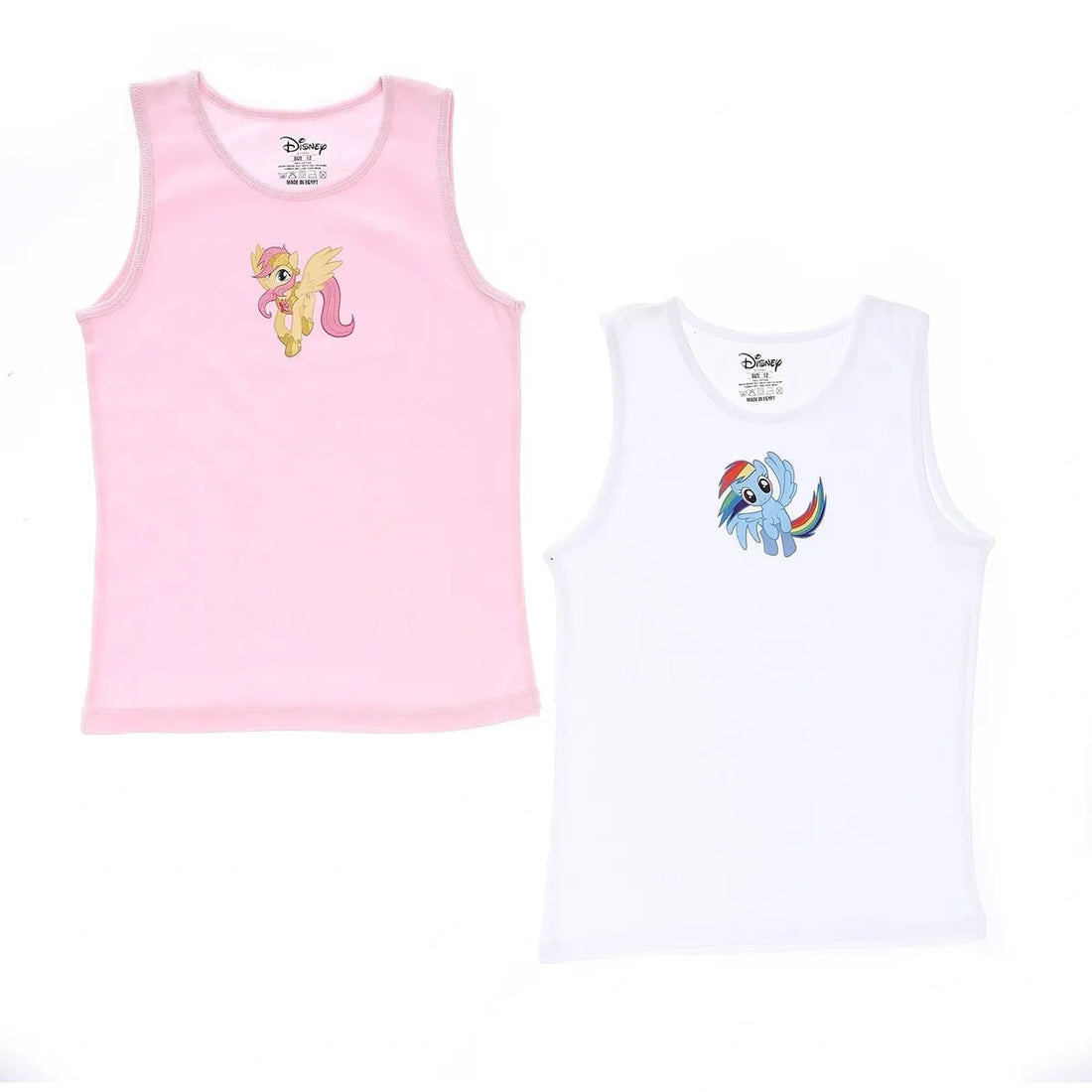 Little Pony Girls Tank Undershirt-Pack Of 2