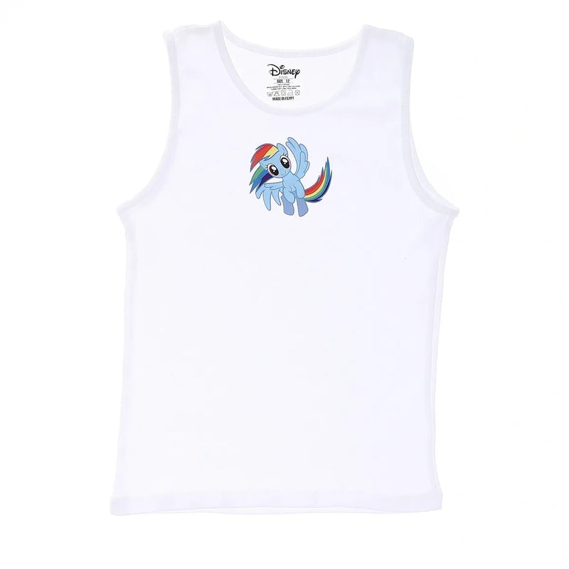 Little Pony Girls Tank Undershirt-Pack Of 2
