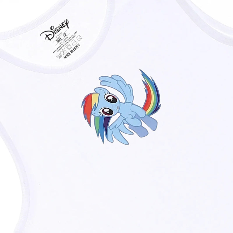Little Pony Girls Tank Undershirt-Pack Of 2